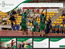 Tablet Screenshot of image4sporthandballmen.com